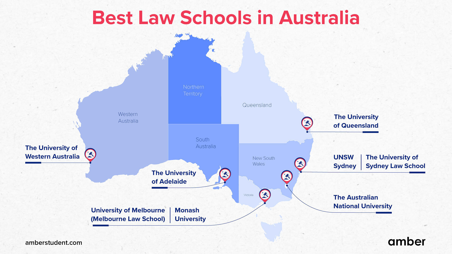 Best law schools in Australia 