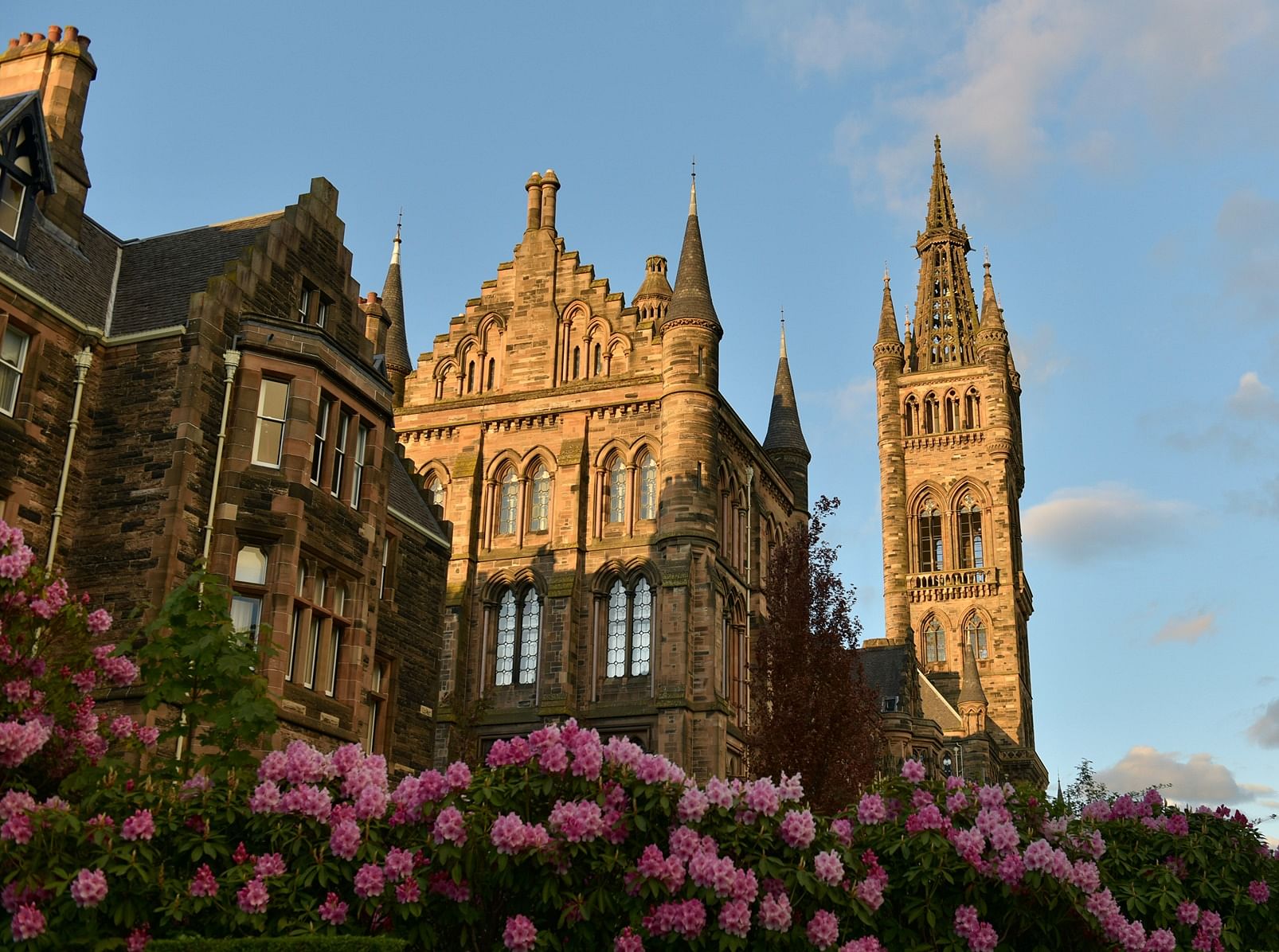 Glasgow University during daytime