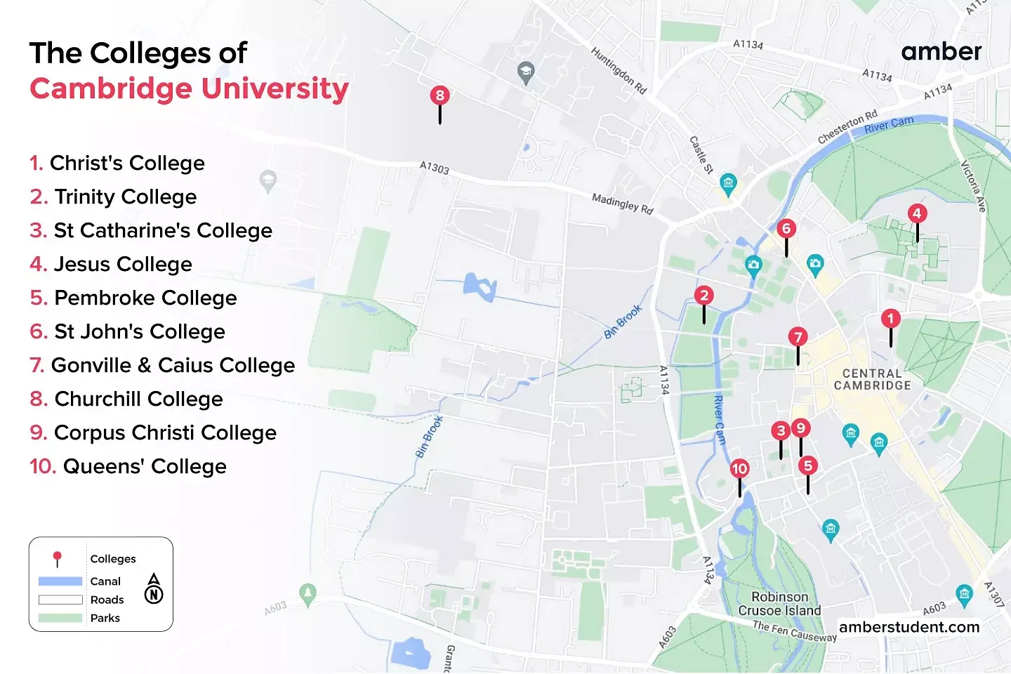 Colleges of Cambridge University