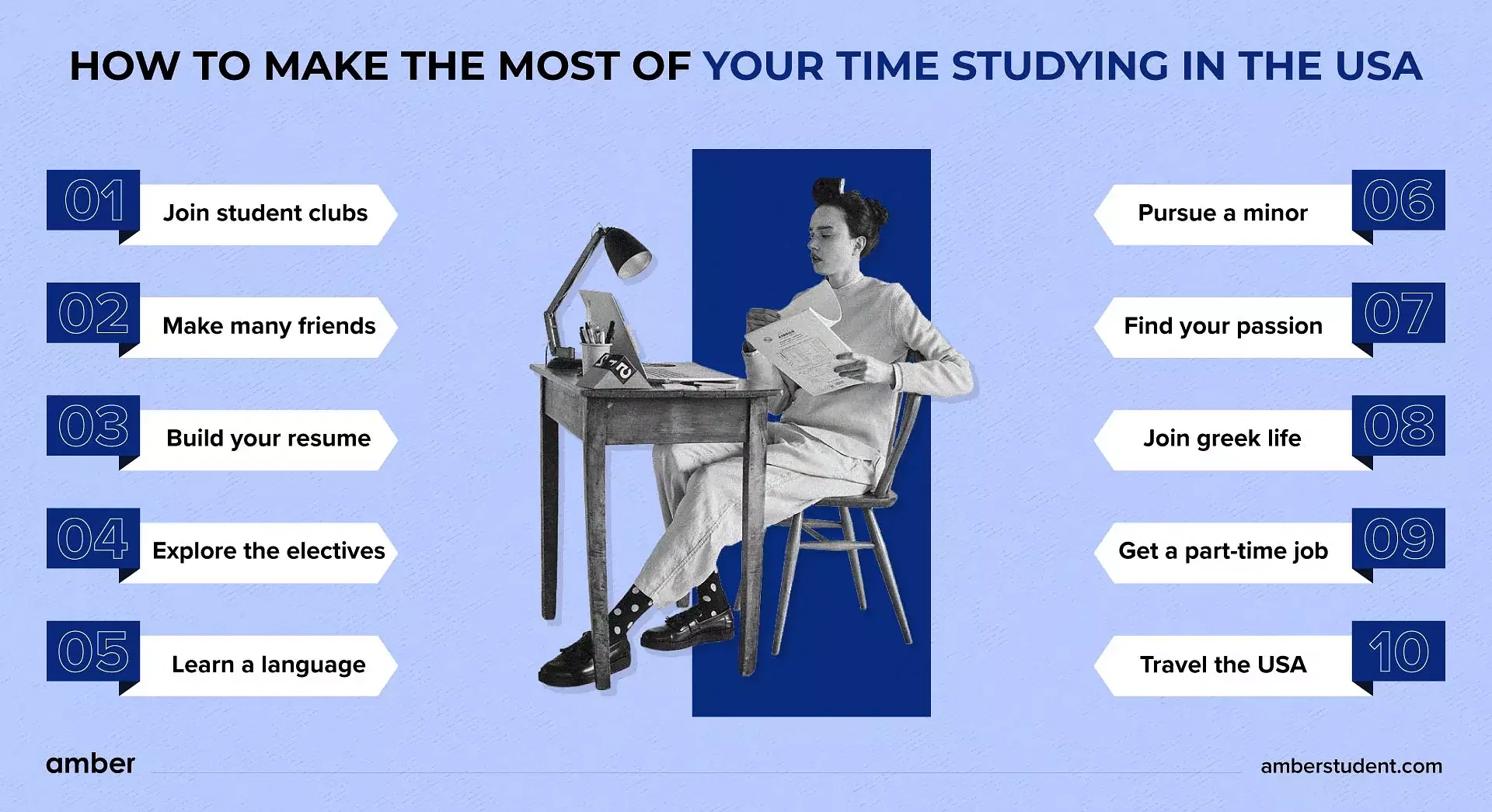 Make the most of your time studying in the USA