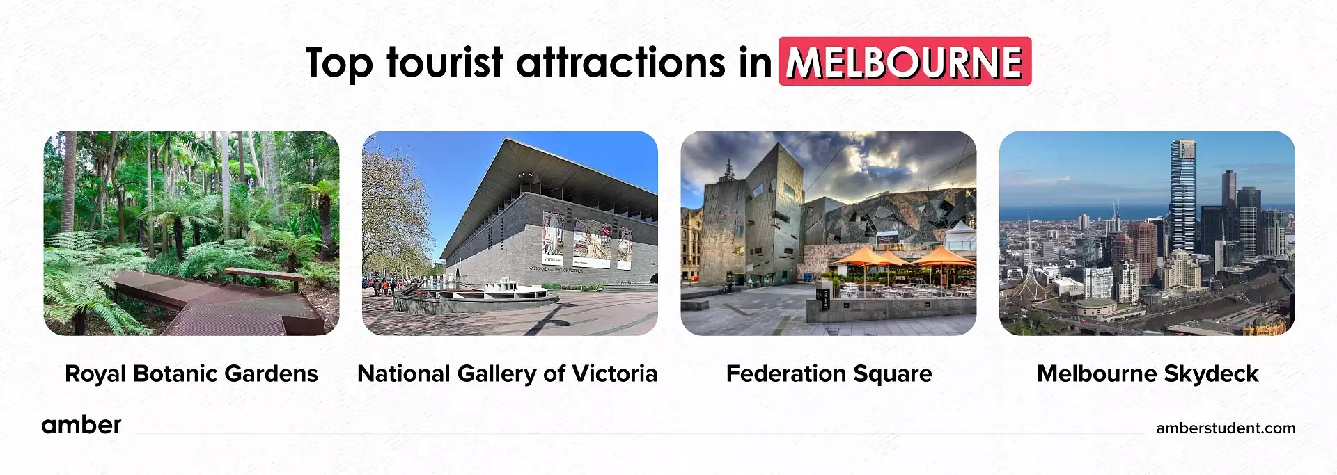 Top tourist attractions in Melbourne