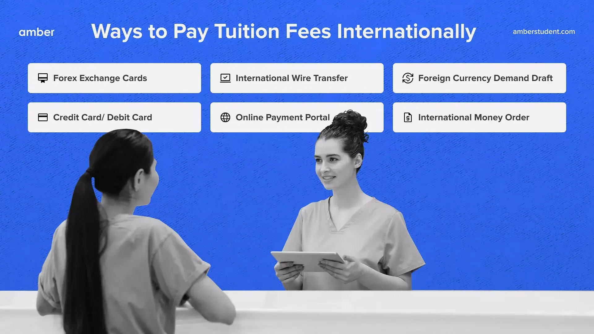 Ways to pay tuition fees internationally