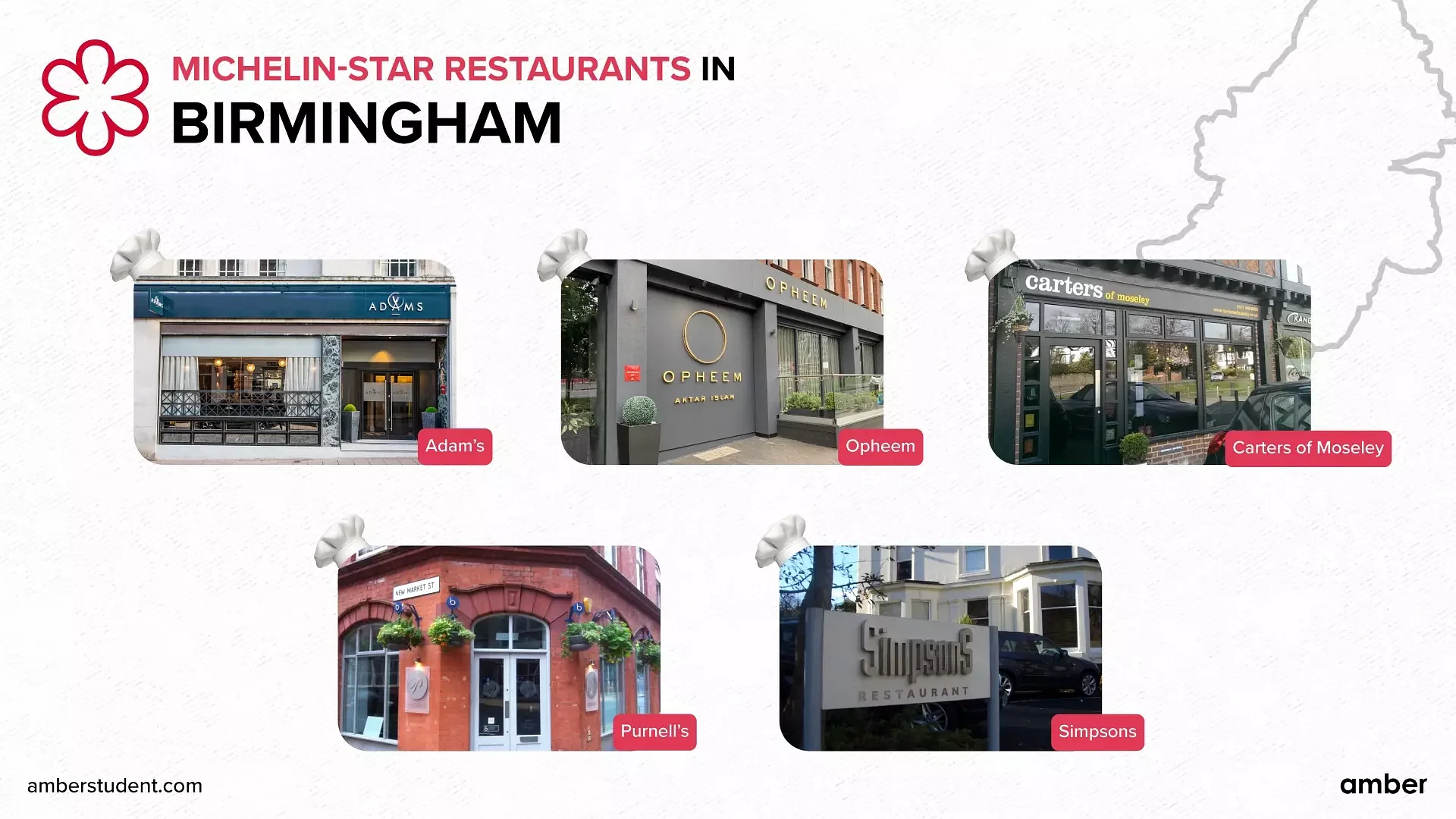 Michelin Star Restaurants in Birmingham