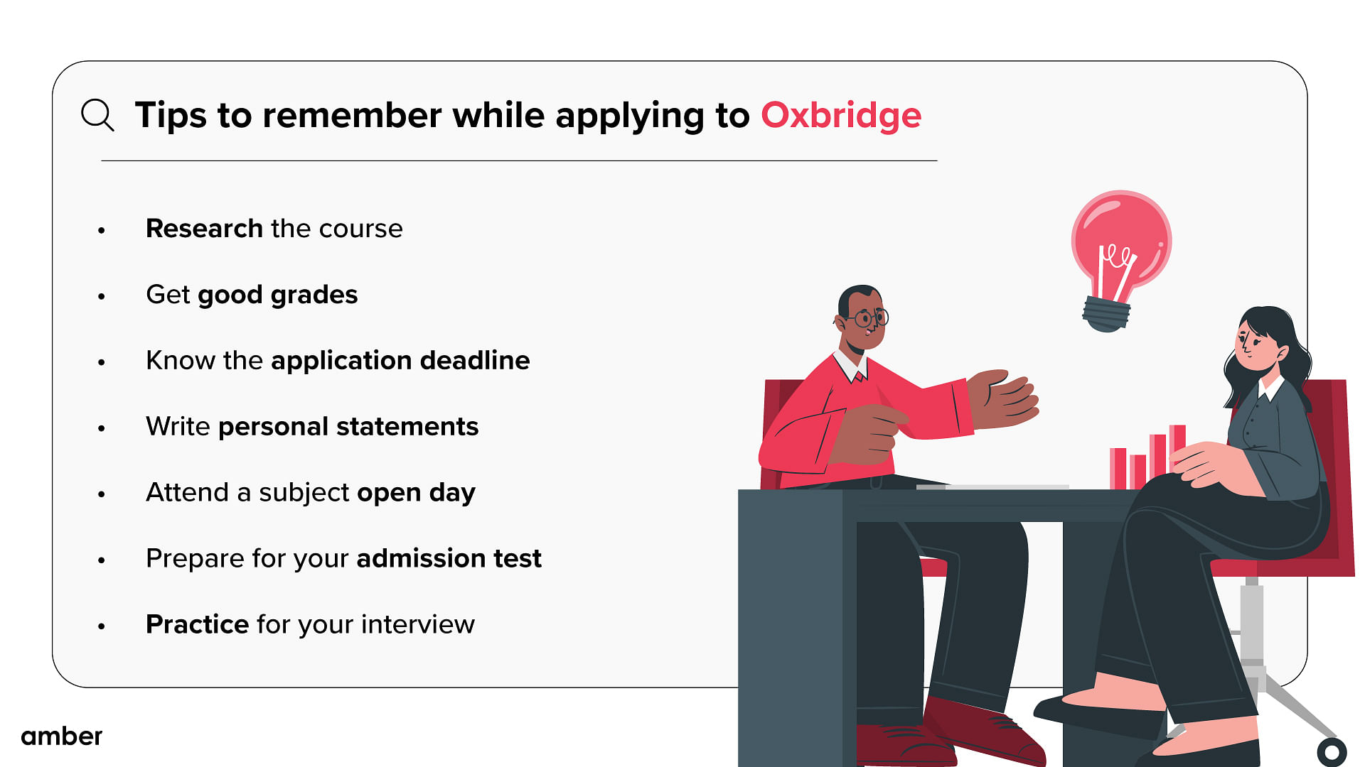 tips to remember while applying to Oxbridge