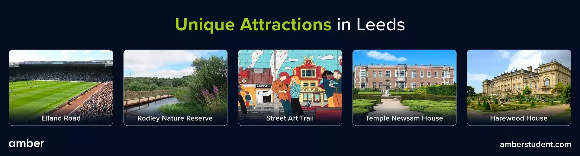 Unique attractions in Leeds