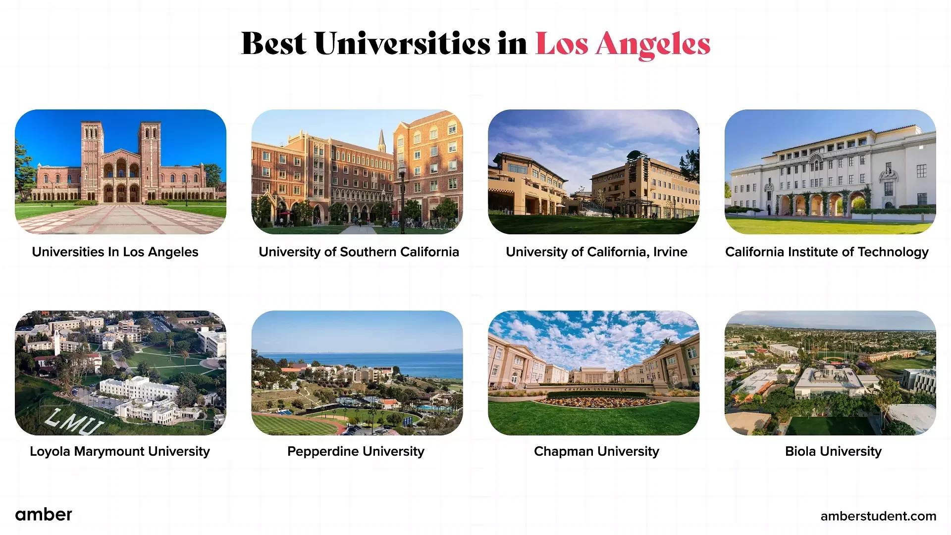 universities in los Angeles