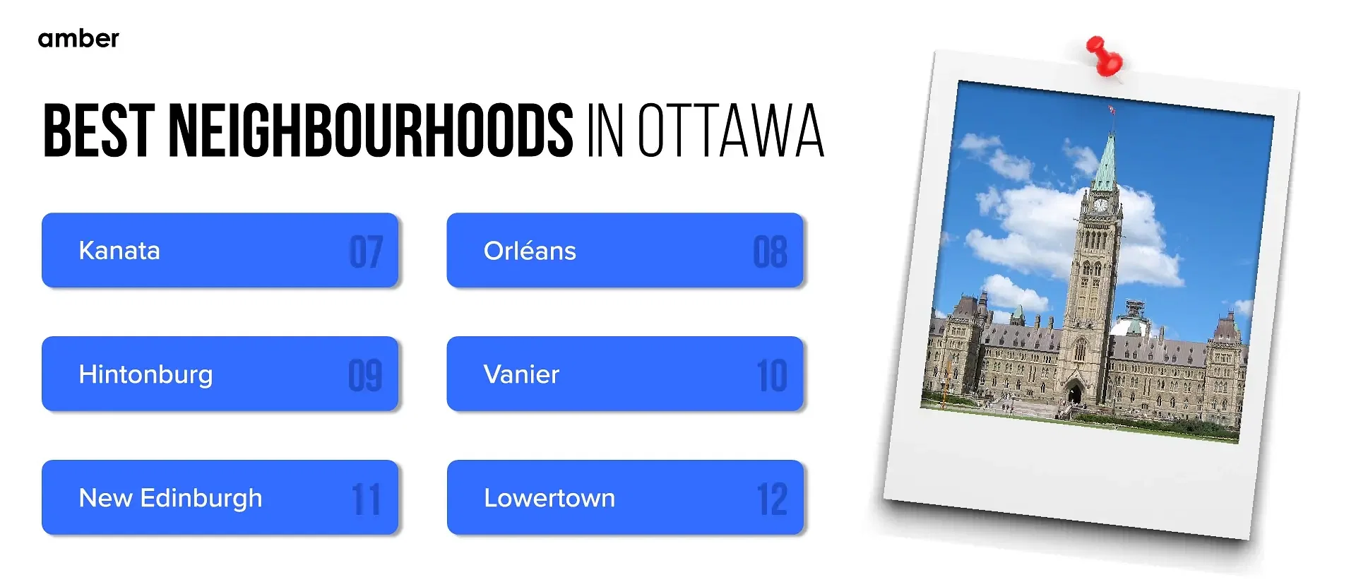 Best neighbourhoods in Ottawa: Kanata, Orleans, Hintonburg, Vanier, New Edinburgh, Lowertown