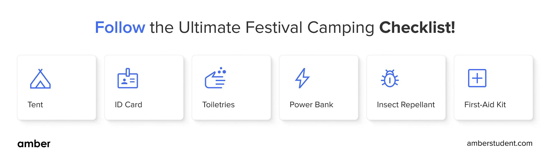 The Ultimate Festival Camping Checklist