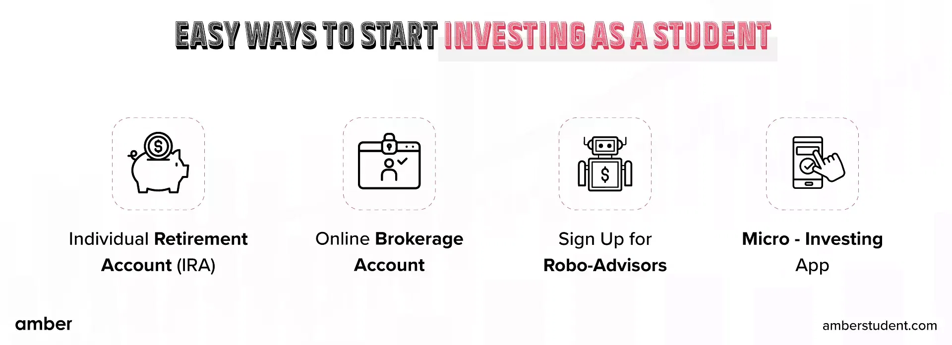 easy ways to start investing as a student