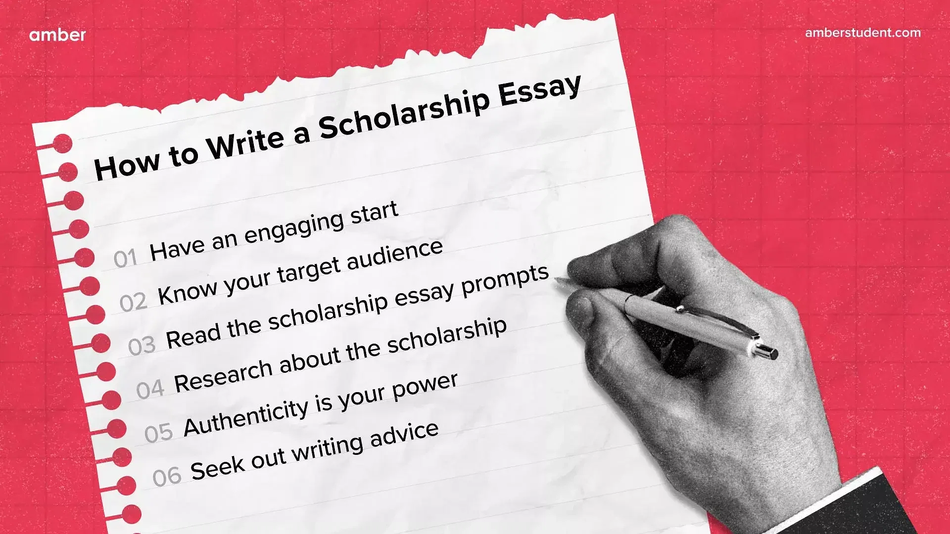 how to write a scholarship essay