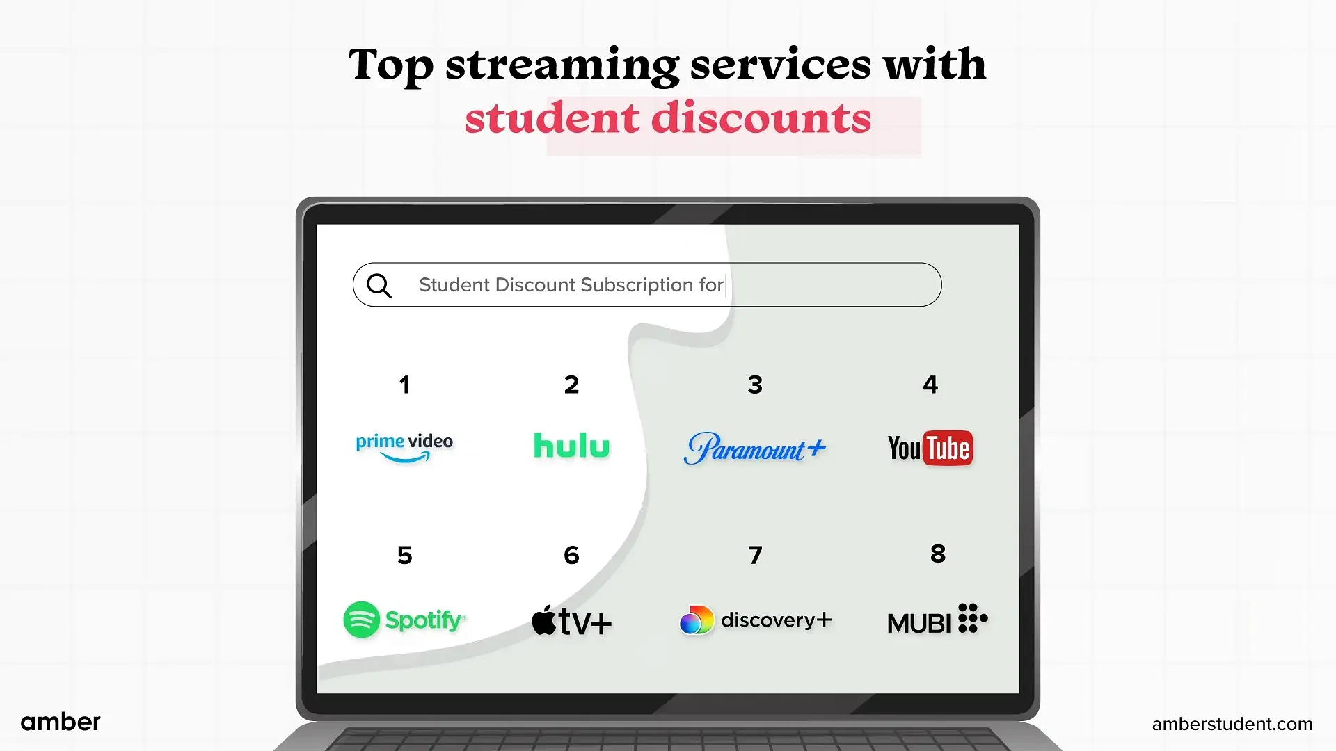 Top Streaming Services with student discounts