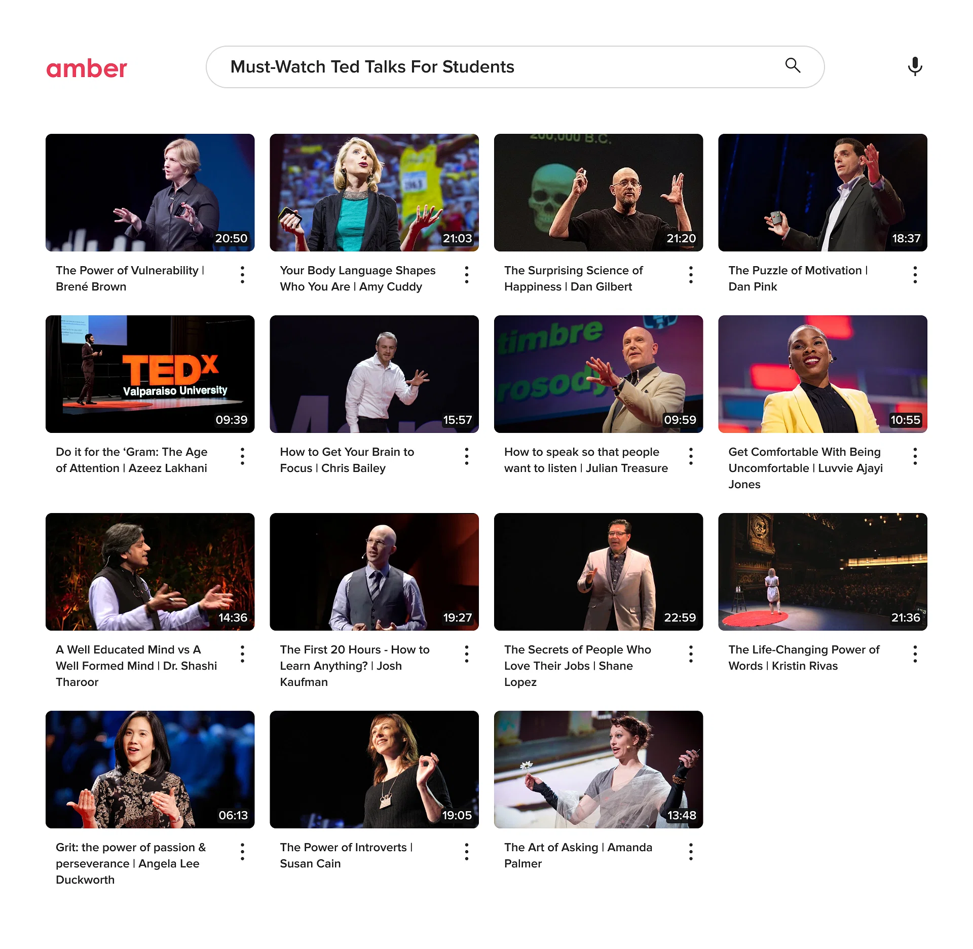 Must watch ted talks for students