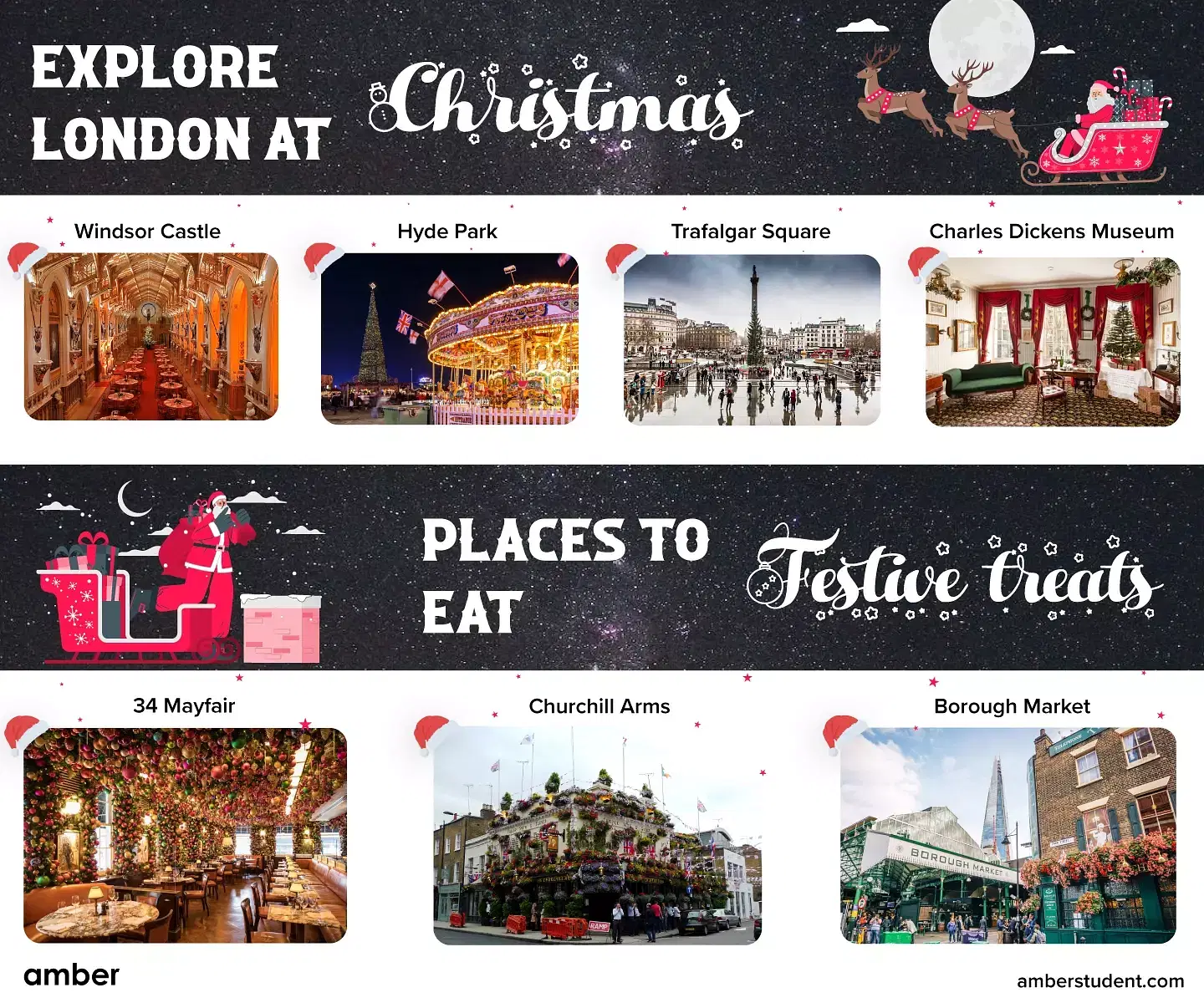 explore london at christmas