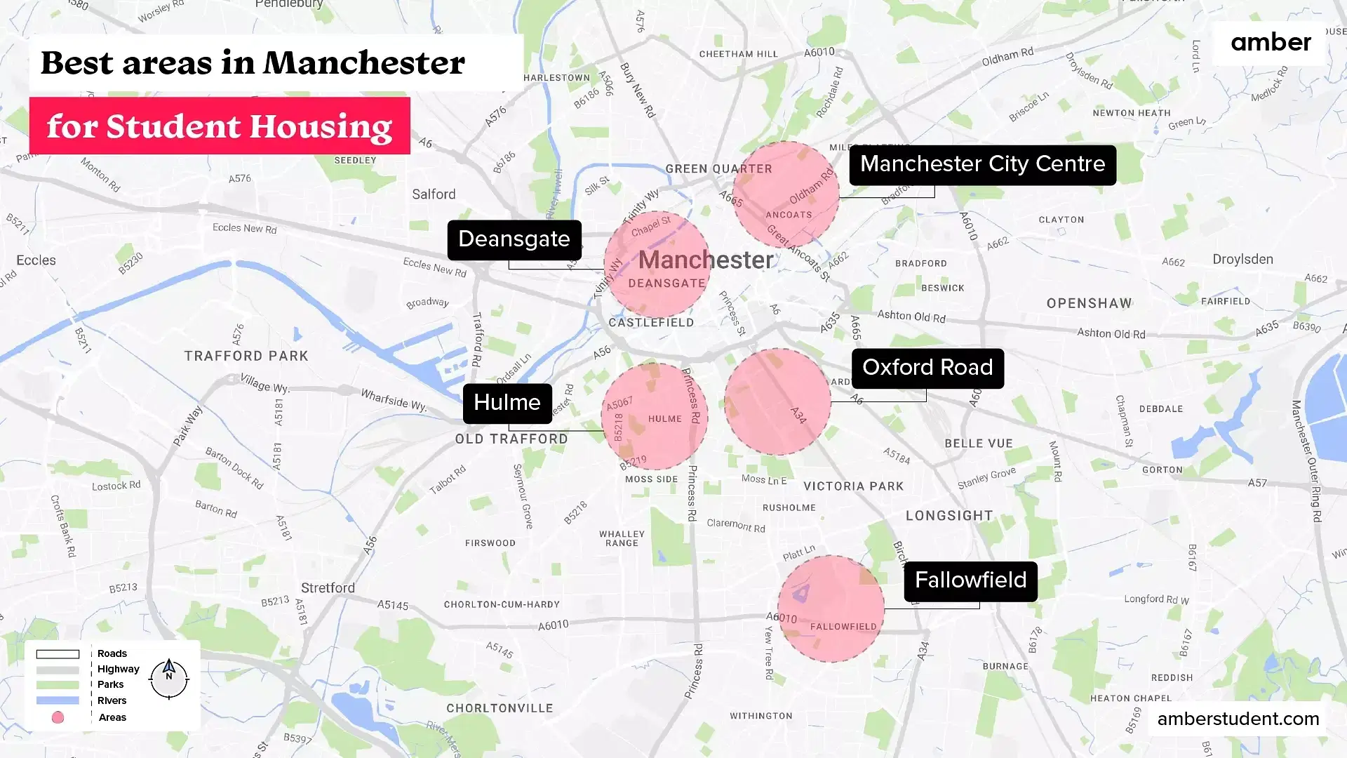 Best areas in Manchester for student housing