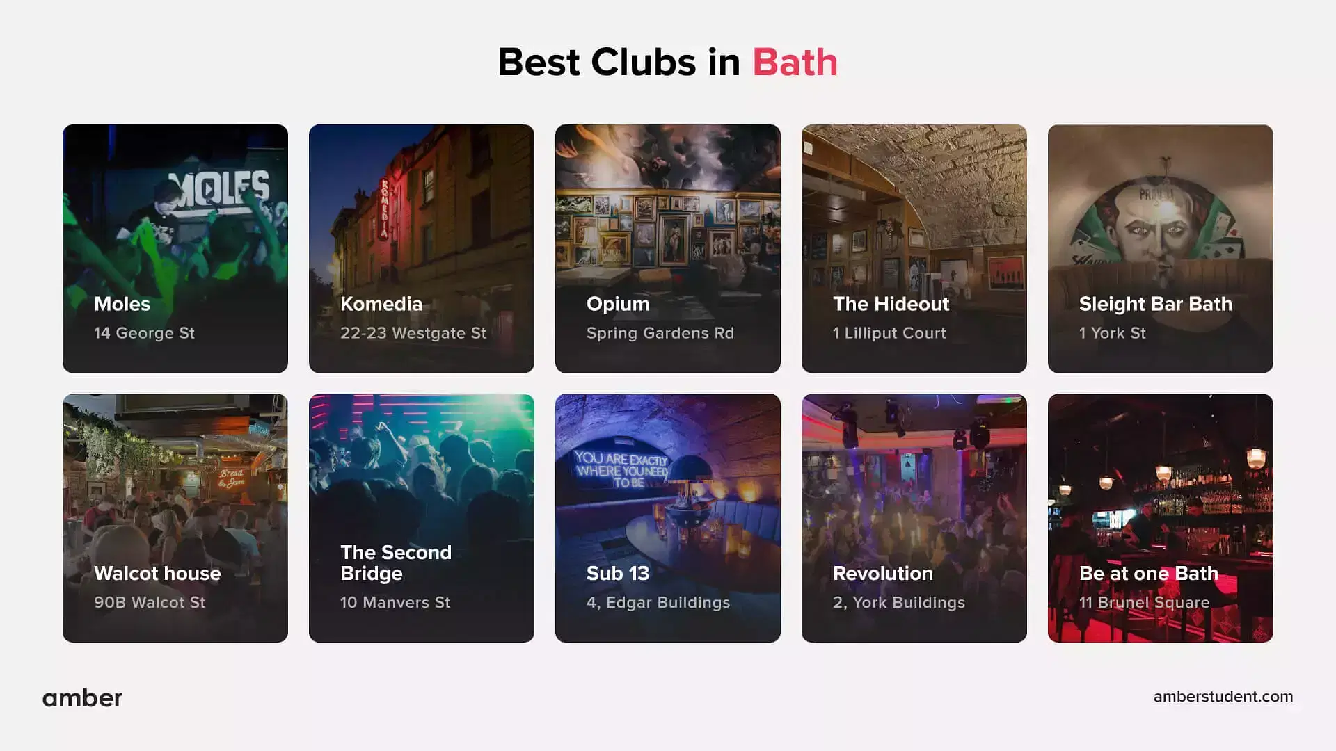 Best Clubs in Bath